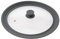 bremermann® Universal-Glasdeckel mit Silikonrand, 30/32/34 cm, groß (Grau)