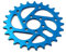KHEbikes KHE BMX Kettenblatt 25 Zähne BLAU ELOXIERT CNC nur 78g
