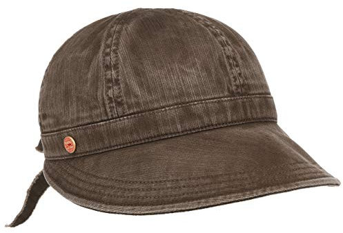 Mayser Angelina Visor Cap Baumwolle UV-Schutz Made in EU Damen Sommer braun One Size