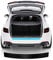 Blackshell® Basic Ladekantenschutz Folie kompatibel mit BMW 3er Limousine | Typ E90 | Bj. 2005-2013 3D Carbon Schwarz - passgenauer Stoßstangenschutz inkl. Profi Rakel für Folie