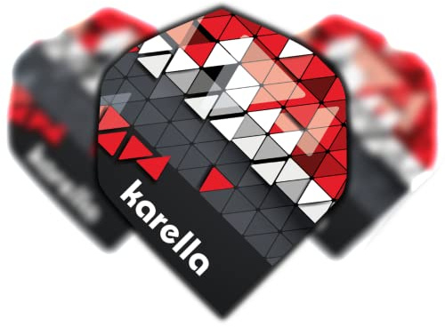 Karella Flights XT-Serie | 100 Micron | 8 Varianten, für Steeldart und Softdart