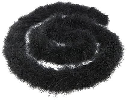 Weihnachtsbaum-Feder-Boa-Girlande, Weihnachtsbaum-Hängedekoration, flauschige Girlande, Boa-Bandstreifen für Weihnachtsbaum, Hochzeit, Party, Halloween-Dekoration