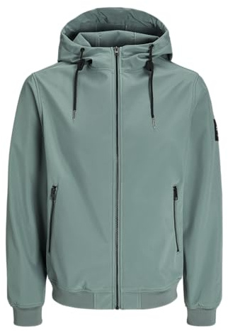 JACK & JONES Herren JJEBASIC Softshell Hood NOOS Kurzjacke, Goblin Blue,S