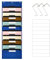 BOHEMIABY Hängeorganizer Ordner|10 Großen Taschen Metallhaken, Farbe Faltbar Zeitungshalter Wand mit Beschriften Sie Taschen und Papier, Büroschule Wandorganizer for Papier, Dokumente, Post, Bücher