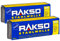 RAKSO Stahlwolle fein 00-400 g, 2 Banderolen à 200g, glättet Hölzer, Reinigung Kunststoffjalousien, Gartenmöbel, aufpolieren Aluminium
