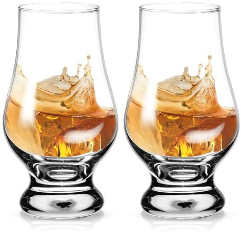 BORDEAG Whisky Gläser,2 Stück 200 ml Glas Whiskey Gläser,Gläser Für Whisky,Whiskeyglas,Whisky Verkostungsgläser Für Scotch,Cognac,Wodka,Cocktails,Rum,Likör,Halloween, Weihnachten