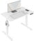 WOLTU Höhenverstellbarer Schreibtisch Elektrisch, Computertisch mit USB-Ladeanschluss und Memory-Funktion, Ideal als Ergonomischer Stehschreibtisch für Homeoffice und Büro, 100 × 60 cm, Weiß
