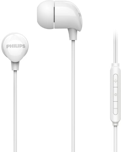 PHILIPS TAE2146WT/00 Typ USB-C In-Ear-Kopfhörer mit dynamischem Bass und Mikrofon und 1,2 m Länge in Weiß