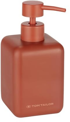 WENKO - Tom Tailor Seifenspender Coral – stylischer Seifenspender für modernes Bad - Hochwertige Badaccessoires für Elegante Badgestaltung – Baddeko