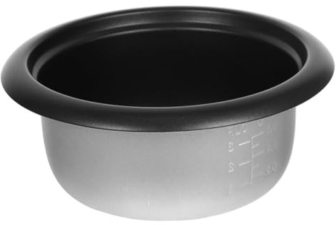 KOCKSHION Revestimiento De Olla Arrocera Olla De Vapor Olla Arrocera De Cuco Olla Interior Ollas Interiores De Cocina Olla Arrocera Tigre Olla Arrocera Interior Silver Aleación De Aluminio