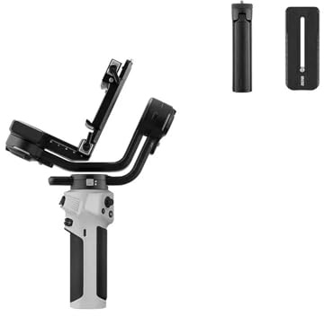 Compatibile con stabilizzatore cardanico portatile a 3 assi for fotocamere DSLR e mirrorless