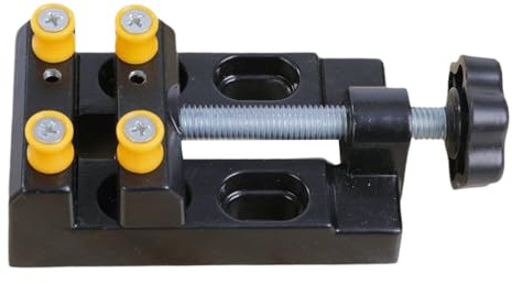 Portable Table Vise - Adjustable Mini Drill Clamp, Multifunctional DIY Device, Jewelry Sculpture Gadget, Workbench Tool | Vice Clamp for Carving Watch Repair Walnut Drilling Craft Project