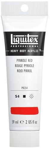 Liquitex Professional Acrylique Heavy Body 59 ml Rouge pyrrole Série 4