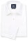 THE SAVILE ROW COMPANY LONDON Men's Classic Fit Cotton Poplin Double Cuff Formal Shirt - White - 17.5 Collar
