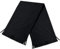 Beechfield Ladies/Womens Suprafleece Anti-Pilling Dolomite Winter Scarf (One Size) (Black)