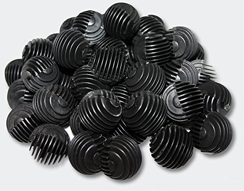SunSun Ersatzteil für HW-304 Aquarium Außenfilter - Bio Balls 40 Stück Ø 28 mm, Biokugeln für Auqariumfilter, Aquariumzubehör Filterkugeln als Filtermedium