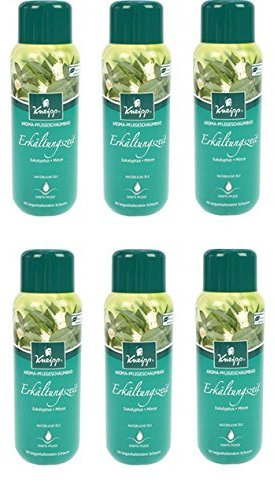 Kneipp Aroma-Pflegeschaumbad Erkältungszeit Eucalyptus, 6er Pack (6 x 400 ml)