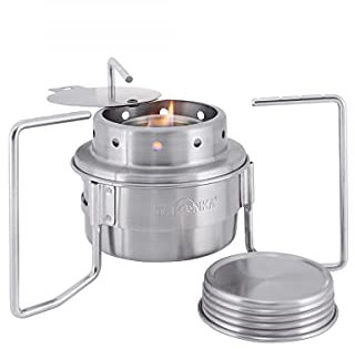Tatonka Unisex-Adult Touristenkocher Tatonka Burner Set, durchsichtig, 7.5 x cm EU