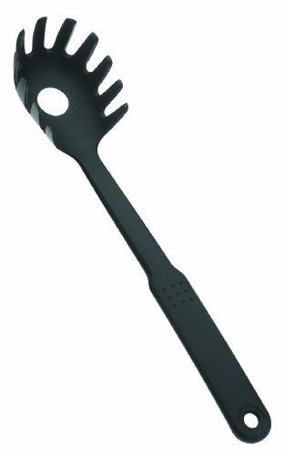 Lacor - 98911 - Servidor Spaguettis 29cm Nylon - Negro