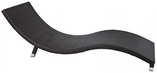 Garden Pleasure Sonnenliege Caracas in Rattan-Optik