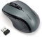 Kensington K72423WW Mouse Pro Fit wireless, Mouse ottico di medie dimensioni, 5 pulsanti e design ergonomico per destrorsi, Connessione Plug & Play, Compatibile con Windows e macOS, Grigio