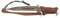 Jagdmesser Outdoormesser in der Art von Rambo III