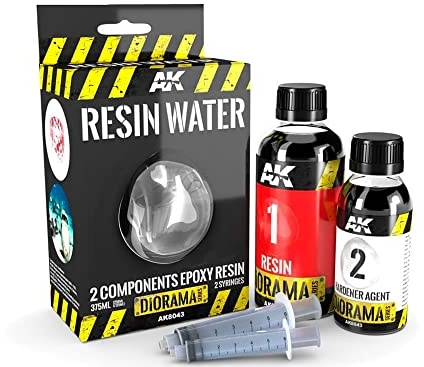 AK Interactive Resin Water 2 Part Epoxy 375ml