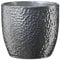 Soendgen Keramik Blumenübertopf, Boston Metallic, silber, 21 x 21 x 20 cm, 0049/0021/1874