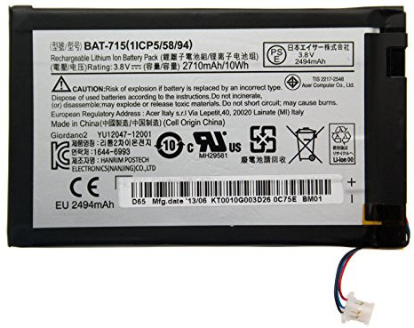 Acer Akku/Batterie 2710mAh Iconia B1-711 Serie (Original)