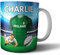 AK Giftshop Personalised Mug Gift Ireland Rugby Shirt Themed