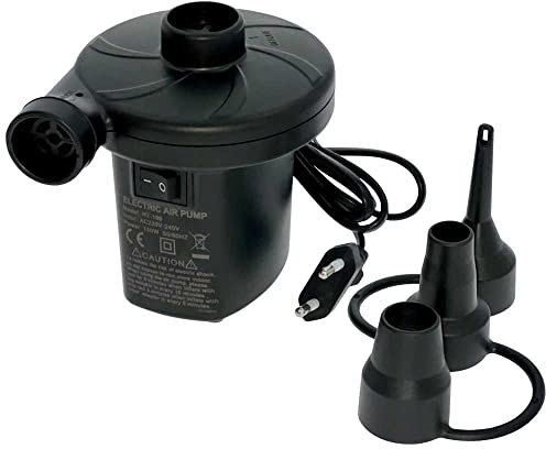 OcioDual Inflador Colchon Hinchable, Bomba para Inflar Piscina, Hinchador Colchon Hinchable, 240V AC Hinchador Colchoneta, Inflador Electrico, Bomba de Aire Electrica