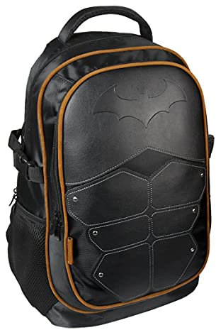 Cerdá Batman Kinder-Rucksack, 47 cm, Schwarz (Negro), 2100002259