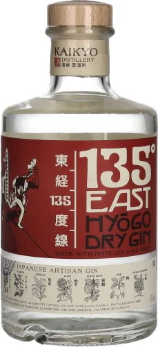 135 East Hyogo Dry Gin, 70 cl