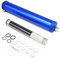 30Mpa Oil Water Separator PCP Air Compressor Pump 4500 Psi High Pressure Air Filter Diving Separator L300 mm OD50 mm with 8 mm Female and Male Quick Connector (Blue)