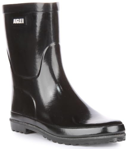 Aigle Eliosa Bottil, Stivali in Gomma, Donna, Nero, 40 EU