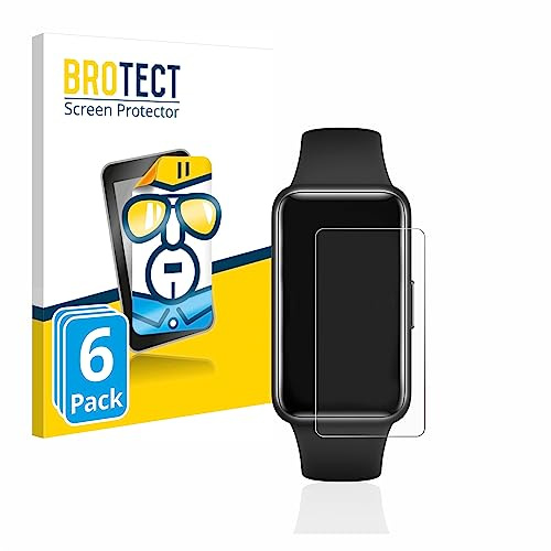 BROTECT 6 Stück Schutzfolie für Huawei Band 7 Displayschutz Folie Made in Germany, Ultra-Klar