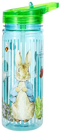 Zawadi Global Peter Rabbit 580ml Water Bottle for Kids School Drinks Bottle Made of Durable Ecozen Reusable BPA Free