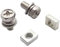 JCAKES 2 Set Universal Motorrad Roller ATV Dirt Bike Batterie Terminal Mutter und Bolzen Schrauben M5x10mm M6x12mm 4Ah 5Ah 6AH 7Ah (Color : M6x12mm)