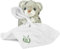 Living Nature Baby Schneeleopard Stofftier Plüschtier | Inklusive Decke | Flauschiges und Kuscheliges Safari-Tier | Weiches Spielzeuggeschenk für Neugeborene und Babys | Naturli Umweltfreundlich