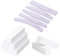 SYEYCW 13 Pezzi Lime per Unghie e Buffer per Unghie, 5 Pezzi Lima 100/180 Unghie Professionali, 8 Pezzi Buffer Blocchi, Levigatura Lucidatura File Strumento per Unghie Acriliche e Gel Naturali