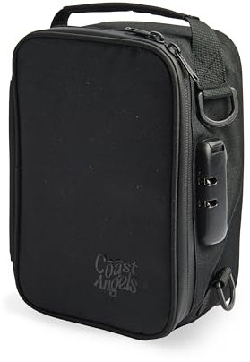 COAST ANGELS Geruchsdichte Tasche mit Schloss – Smell Proof Bag und Geruchsdichte Box mit Zahlenschloss für Zuhause, Reisen und Geschenke