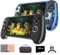 NULA RG556 - Consola de Juegos Portátil Retro Android 13 Con Más de 8000 Juegos, 8+128 G + 256 G, Funda, Pantalla Táctil AMOLED 5,48 Pulgadas, Unisoc T820, Soporta WiFi