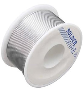 Zinn 1 mm, 63% Legierung, 500 g Spule, ideal für Elektroschweißen und Heimwerkerarbeiten.