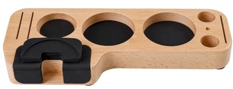 Tampingmatte 51/53/58 mm Kaffee-Manipulationsstation aus Holz