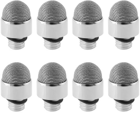 EMSea Lot de 8 Embouts de Rechange en Fibre de 7 Mm pour Stylets Fins écran Tactile en Maille Compatible avec StylusHome Stylets en Fibre de 7 Mm Filetage M5