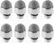 EMSea Lot de 8 Embouts de Rechange en Fibre de 7 Mm pour Stylets Fins écran Tactile en Maille Compatible avec StylusHome Stylets en Fibre de 7 Mm Filetage M5