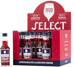 Select 5 cl - Confezione da 20 bottigliette mignon - 17.5% Vol
