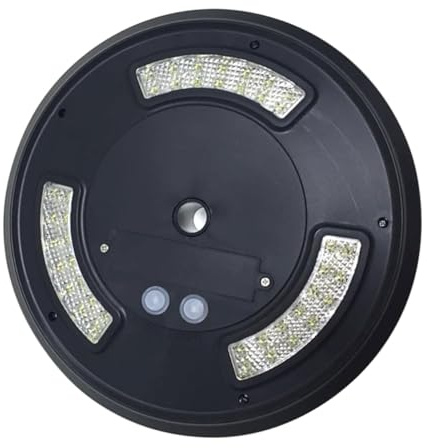 Gadpiparty Solarbetriebene Fahnenmast Downlight Außenbeleuchtung Wetterfest Energiesparend Praktische Solarlampe für Garten Terrasse