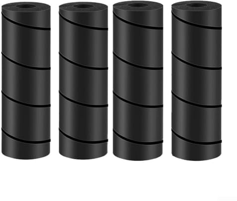 Lot de 4 cadres de lit pour protections d'orteils avec couvre-jambes en mousse, caoutchouc EPDM conçu pour s'adapter aux pieds de lit et protéger les orteils contre les blessures
