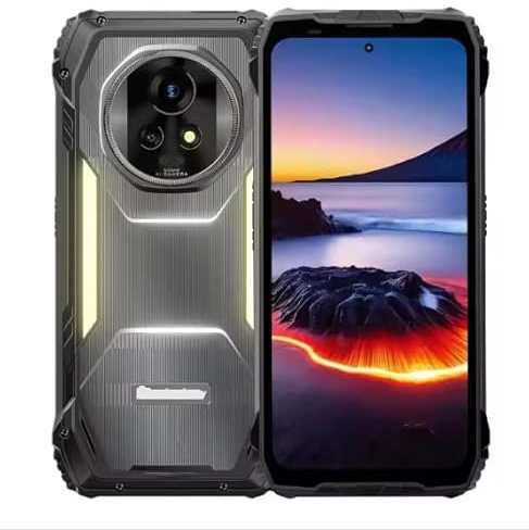 QDWANGUK XP 2 Projector 5G AI Smartphone, 6.73 3.2K AMOLED Display,50MP Camera,16GB+1TB, 20000mAh,Outdoor Rugged Mobile Phone